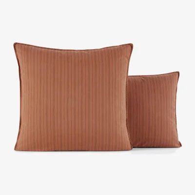 La Redoute Monille Checked 100% Washed Cotton Pillowcase