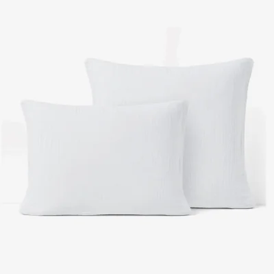 La Redoute Kumla Plain 100% Cotton Muslin Pillowcase