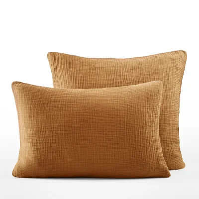 La Redoute Yafa 100% Organic Cotton Muslin 200 Thread Count Pillowcase