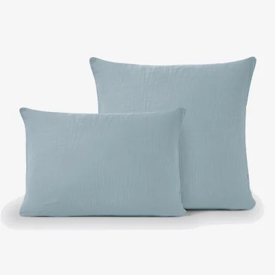 La Redoute Kumla Plain Cotton Muslin Pillowcase