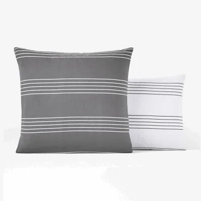 La Redoute Horizon Striped 100% Cotton Pillowcase
