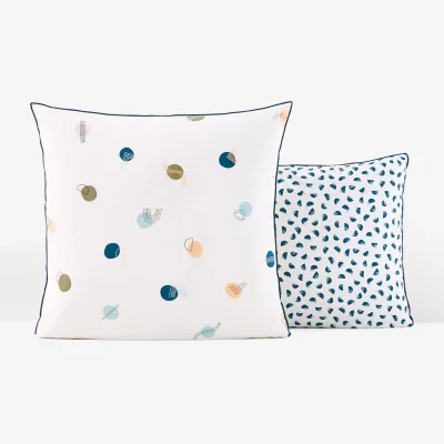 La Redoute Alamo Spotted 100% Cotton Pillowcase