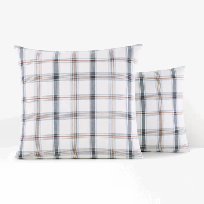 La Redoute Melvin Checked 100% Cotton Pillowcase