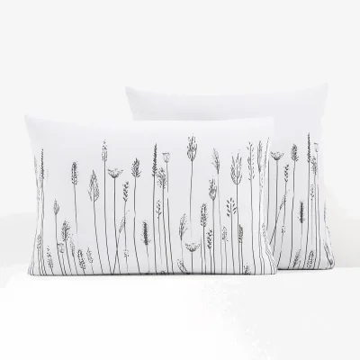 La Redoute Flore Floral 100% Cotton Pillowcase