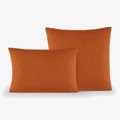 La Redoute Scenario Plain Cotton Percale Pillowcase