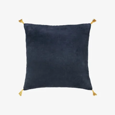 La Redoute Paula Square Tassel Velvet Pillowcase