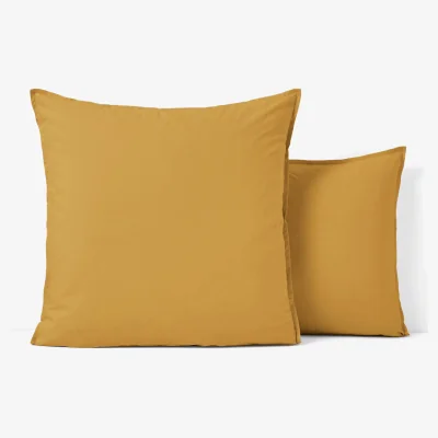 La Redoute Scenario Plain 100% Cotton Percale 200 Thread Count Pillowcase