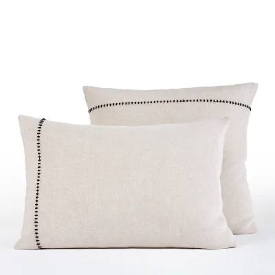 La Redoute Cavallo 100% Washed Linen Pillowcase