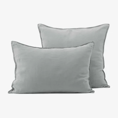 La Redoute Helm 100% Washed Hemp Pillowcase