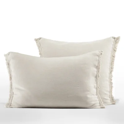 La Redoute Kyra 100% Washed Hemp Pillowcase
