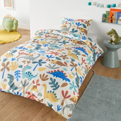 La Redoute Recycled Microfibre Bed Set with Rectangular Pillowcase