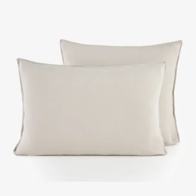 La Redoute Elina 100% Washed Linen Pillowcase