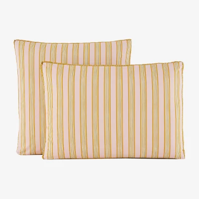 La Redoute Alison Pillowcase in Cotton Percale with Stripes