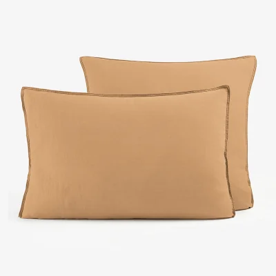 La Redoute Helm 100% Washed Hemp Pillowcase