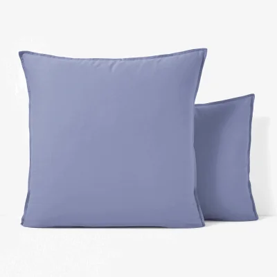 La Redoute Scenario Plain 100% Washed Cotton Pillowcase