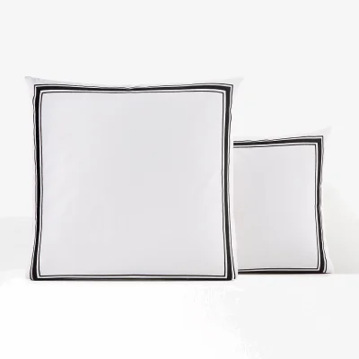 La Redoute Madeira Border 100% Cotton Percale 200 Thread Count Pillowcase