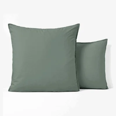 La Redoute Pillowcase in Plain Organic Cotton Percale