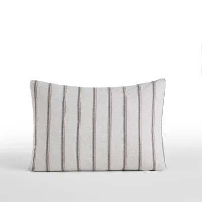La Redoute Nika Striped Flannel Pillowcase