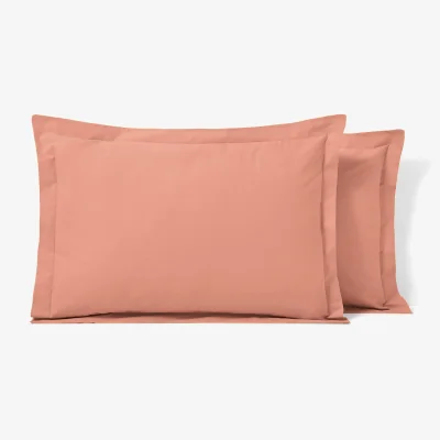 La Redoute Scenario Plain 100% Cotton Pillowcase