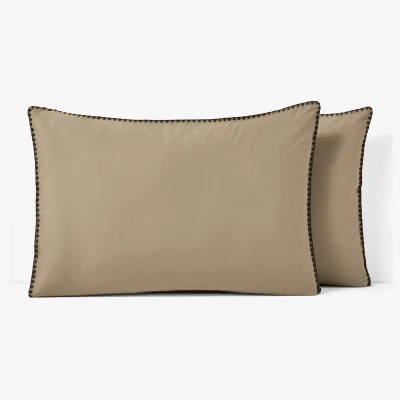 La Redoute Les Signatures - Merida Washed Cotton Pillowcase