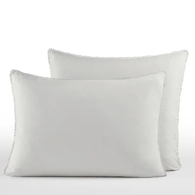 La Redoute Augusta 100% Organic Cotton Percale 180 Thread Count Pillowcase