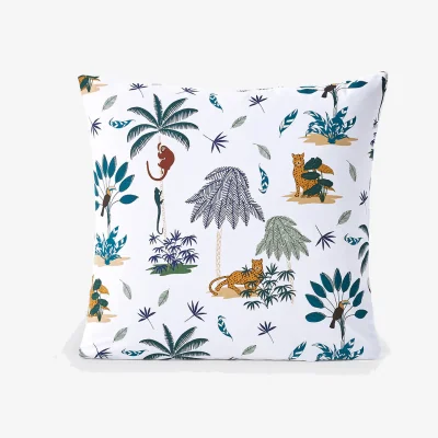 La Redoute Little Jungle Organic Cotton Pillowcase