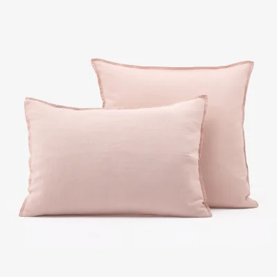La Redoute Elina 100% Washed Linen Pillowcase