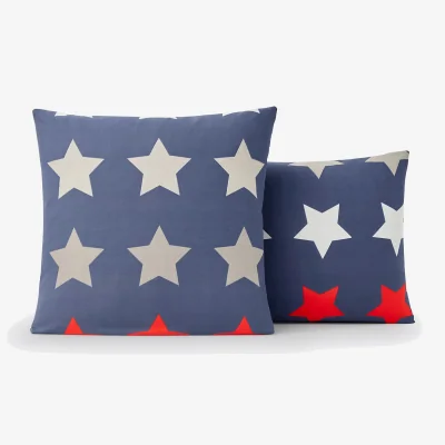La Redoute Stars Star 100% Cotton Pillowcase