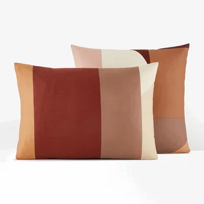 La Redoute Marjorie Pillowcase in Washed Cotton Satin