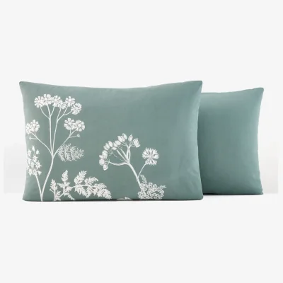 La Redoute Cyrus Floral 100% Cotton Pillowcase