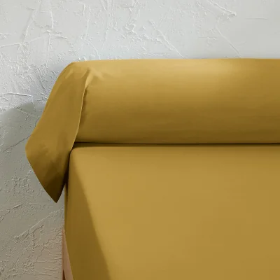 La Redoute Best Quality Plain 100% Cotton Percale 200 Thread Count Bolster Pillowcase