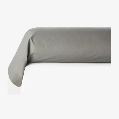 La Redoute Scenario Plain 100% Cotton Bolster Pillowcase