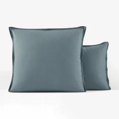 La Redoute Anya Embroidered 100% Cotton Voile 180 Thread Count Pillowcase