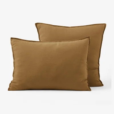 La Redoute Elina 100% Washed Linen Pillowcase