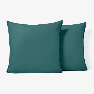 La Redoute Scenario Plain 100% Cotton Percale 200 Thread Count Pillowcase