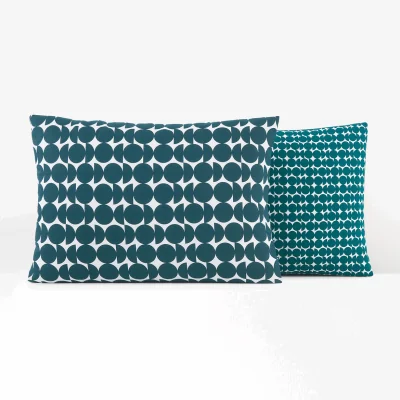 La Redoute Terence Graphic Cotton Pillowcase