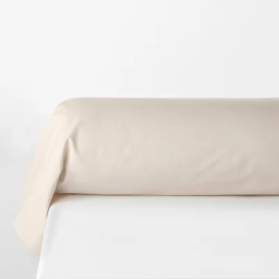 La Redoute Scenario Plain Polycotton Bolster Pillowcase
