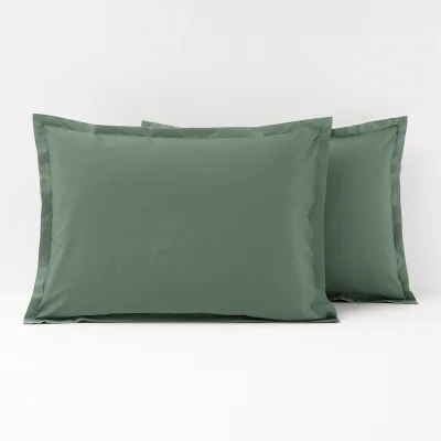 La Redoute 100% Cotton Percale 200 Thread Count Pillowcase