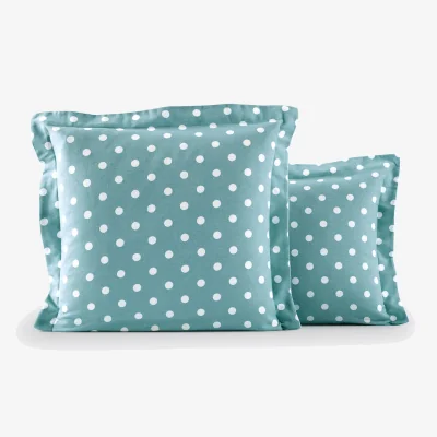 La Redoute Clarisse Polka Dot Brushed Cotton Pillowcase