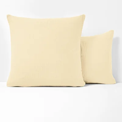 La Redoute Kumla Plain 100% Cotton Muslin Pillowcase