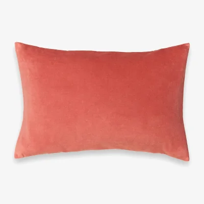 La Redoute Velvet Rectangular Velvet Pillowcase