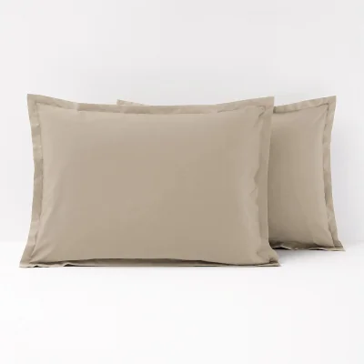 La Redoute 100% Cotton Percale 200 Thread Count Pillowcase