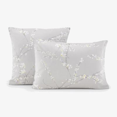 La Redoute Natsumi Floral 100% Cotton Satin 200 Thread Count Pillowcase