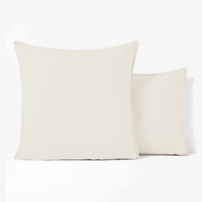 La Redoute Pillowcase in Plain Organic Cotton Percale