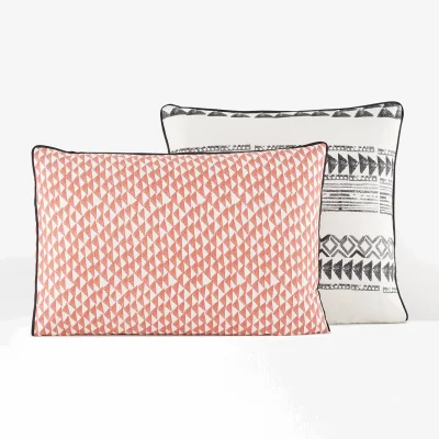 La Redoute Tiebele Tribal 100% Cotton Pillowcase