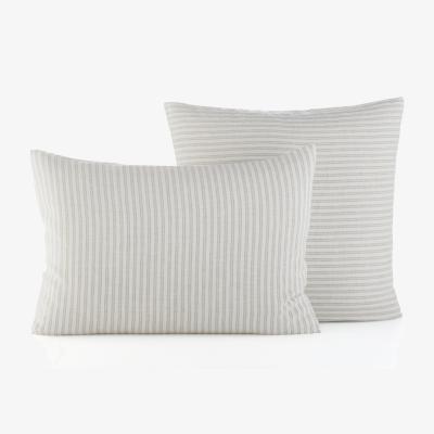 La Redoute Kalaya Striped 100% Linen Pillowcase