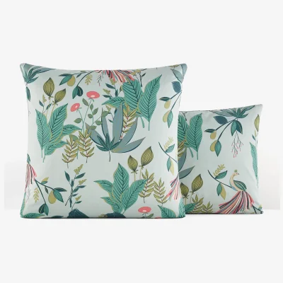 La Redoute Somerset Floral 100% Cotton Percale 200 Thread Count Pillowcase