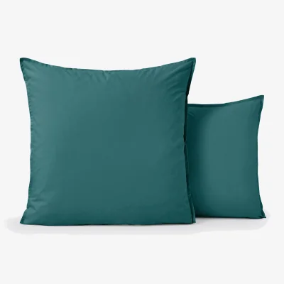 La Redoute Scenario Plain Cotton Percale Pillowcase