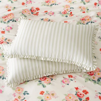 La Redoute Stripe Cotton Pillowcase Pair