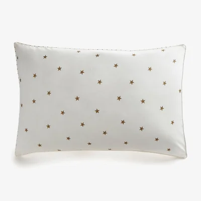 La Redoute Stella Stars 100% Cotton 400 Thread Count Baby Pillowcase